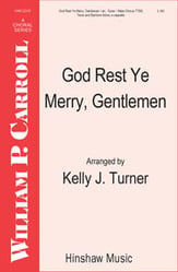 God Rest Ye Merry, Gentlemen TTBB choral sheet music cover